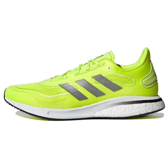 Adidas Supernova Running Shoes Men Low-top Yellow/silver/white