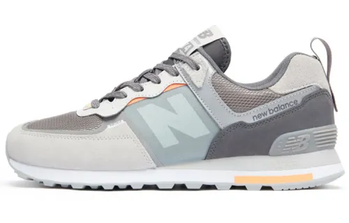 New Balance 574 Shoes Grey/Blue/Orange