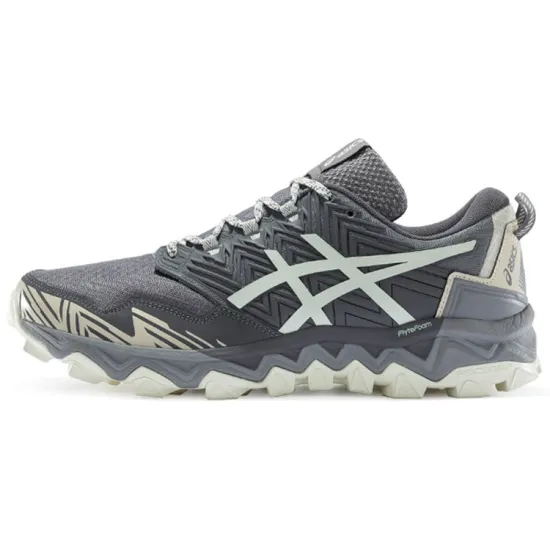 Asics GEL-FujiTrabuco 7 Running Shoes Men Low-top Grey/white