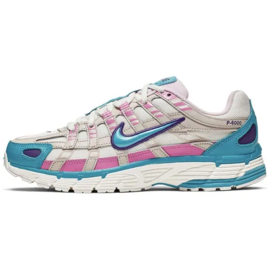 Nike P-6000 Pink Blue White Women's