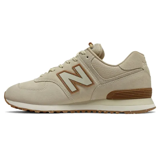 New Balance NB 574 Running Shoes Unisex Low-top Off White