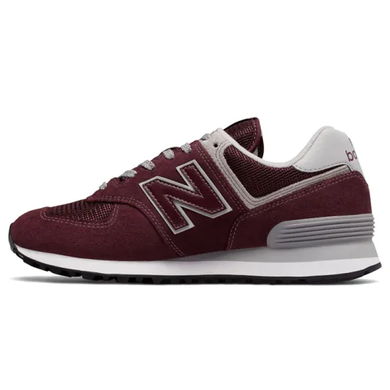 New Balance NB 574 Series Running Shoes Women's Low-top Red