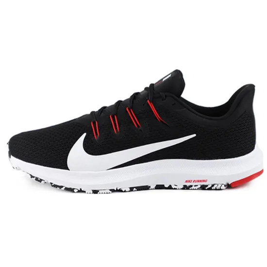 Nike Quest 2 Running Shoes Men Low-top Black/Dark Obsidian/Total Orange