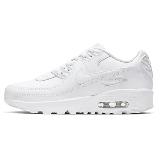 Nike Air Max 90 Recraft Triple White GS