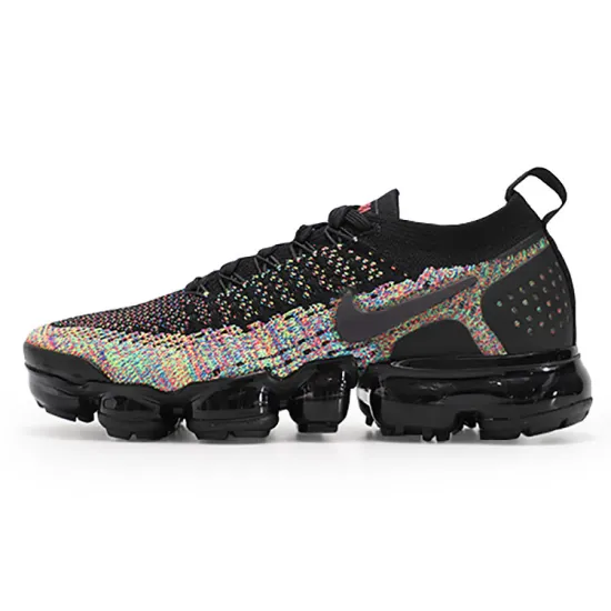 Nike Air VaporMax Flyknit 2 Black Multi-Color Women's
