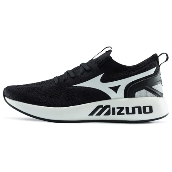 Mizuno Pi Knit Low-top 'Black And White'