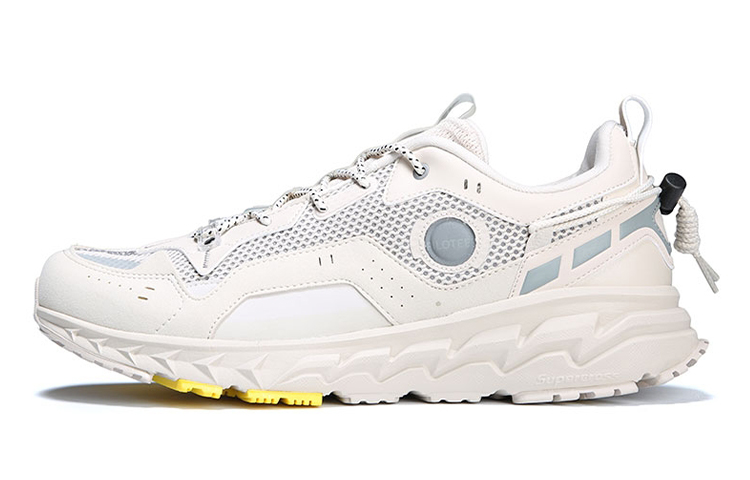 PEAK Textile, Synthetic Leather Cushioning Slip Resistant Abrasion Resistant Breathable Low top Running Shoes Men’s