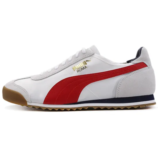 Puma Roma Running Shoes Unisex Low-top Milky White