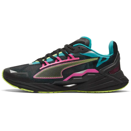 PUMA Ultraride Running Shoes Women's Low-top Black/green/pink/white/blue