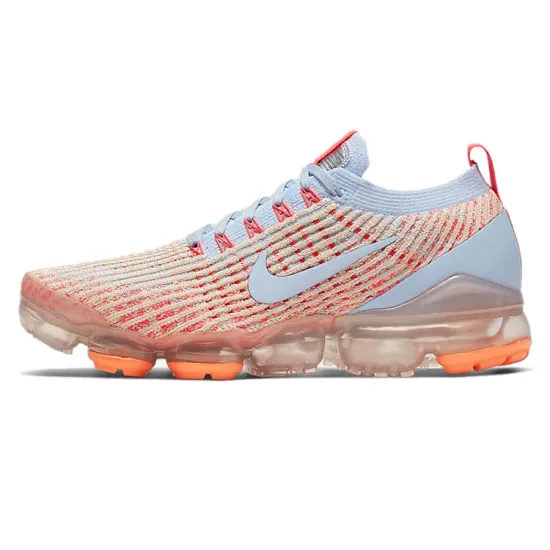 Nike Air VaporMax Flyknit 3 Hydrogen Blue Orange Pulse Women's