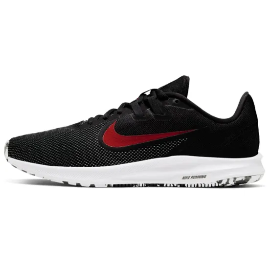 Nike Downshifter 9 Running Shoes Men Low-top Black/Red