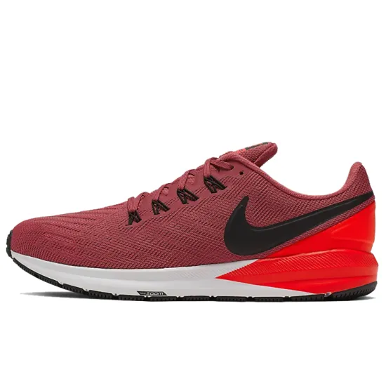 Nike Zoom Structure 22 Running Shoes Men Low-top Red