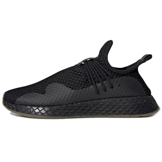 Deerupt Adidas Originals S 'Black Gum'