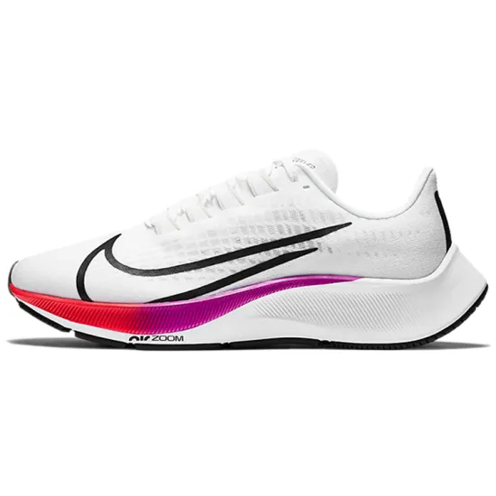 Nike Air Zoom Pegasus 37 White Multi-Color Women's