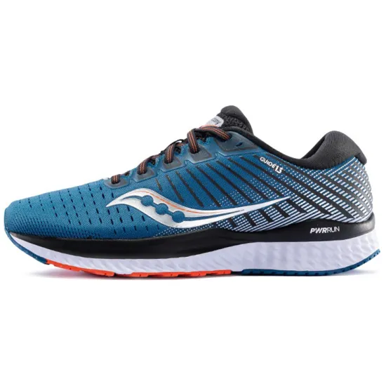 Saucony Guide 13 Running Shoes Men Low-Top Orchid Silver