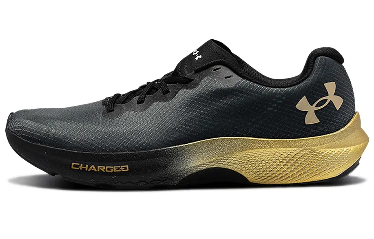 Under Armour Charged Pulse Sports Shoes Black/Gold