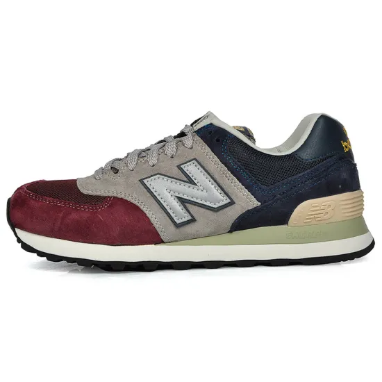 New Balance 574 Red/Grey/Blue