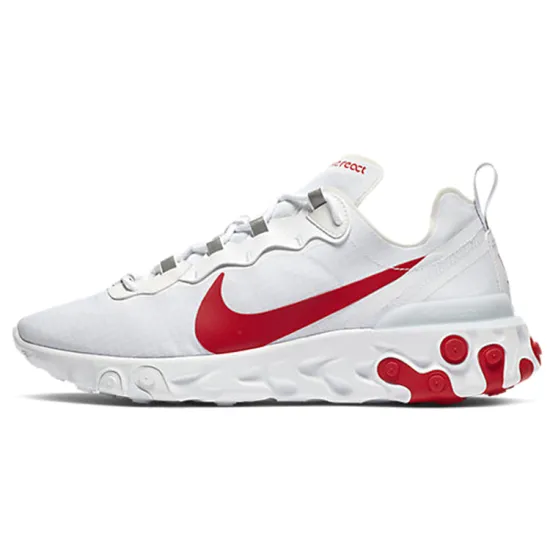 Nike React Element 55 White Red