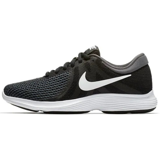 Nike Revolution 4 Black White Anthracite Women's