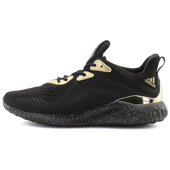 Adidas Alphabounce 1 Running Shoes Men Low-top Black/Gold
