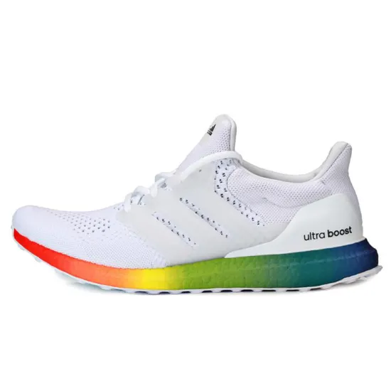 Adidas ULT Running Shoes Unisex Low-top Rainbow/white