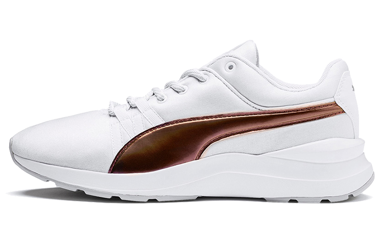 PUMA Adela Trailblazer White/Rose Gold Low Sneakers Women's