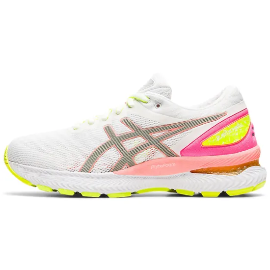Asics Women's Gel Nimbus 22 Lite-Show 'White Sun Coral'