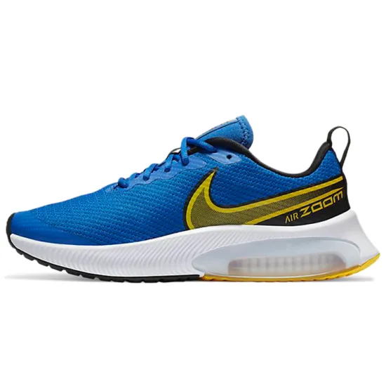 Nike Air Zoom Arcadia Running Shoes GS Low-top Black/Gris Blue