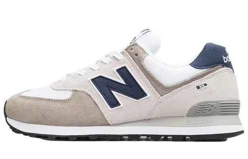 New Balance NB 574 NB 574 ML retro classic fabric low-top casual running shoes men and women same style gray blue D wide