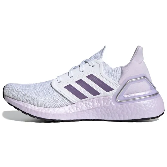 Adidas Ultra Boost 20 White Tech Purple Women's
