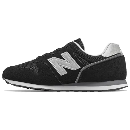 New Balance NB 373 Running Shoes Unisex Low-top Black/silver