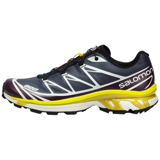 SALOMON XT 6 Trail 'Black Purple Yellow'