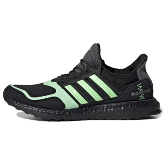 Adidas Ultra Boost S&L Core Black Glow Green