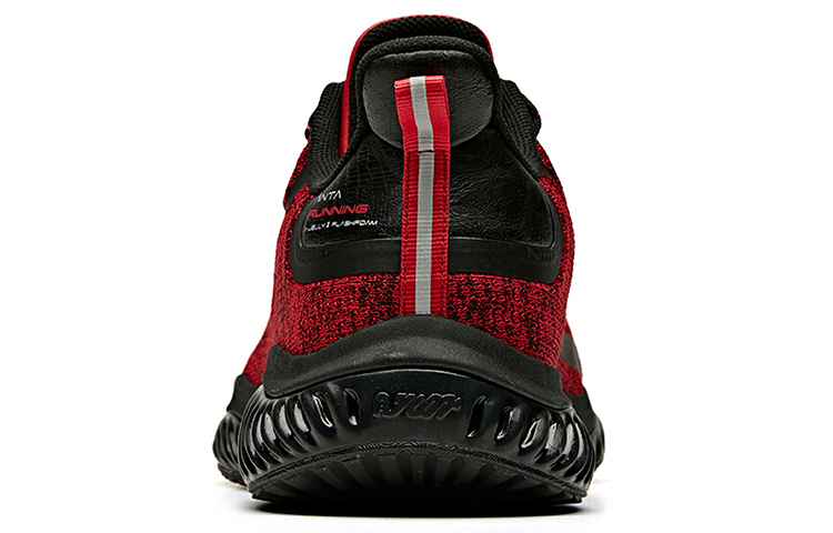 Anta Cushioning Slip Resistant Abrasion Resistant Breathable Low top Running Shoes Men’s Red