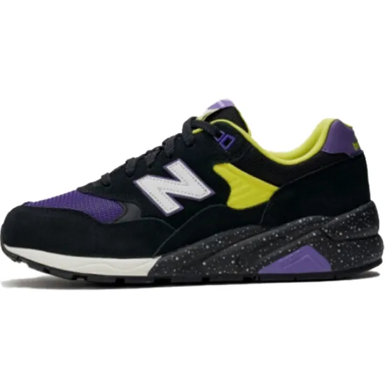 New Balance NB 580 Running Shoes Unisex Low-top Black/Purple