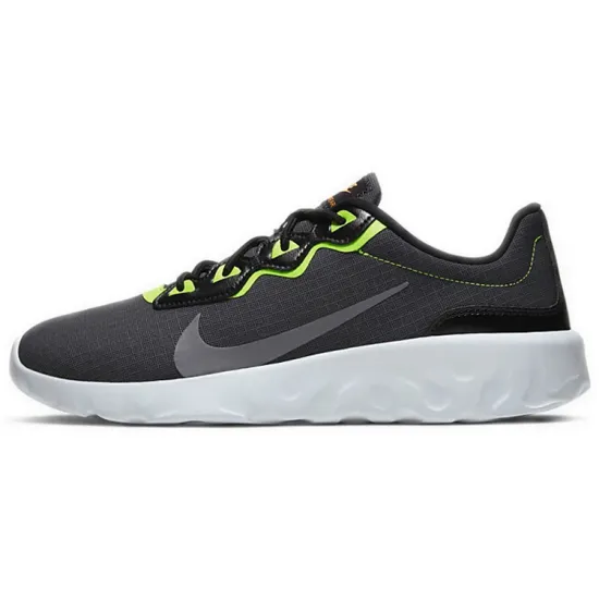 Nike Explore Strada Running Shoes Unisex Low-top Black/Yellow