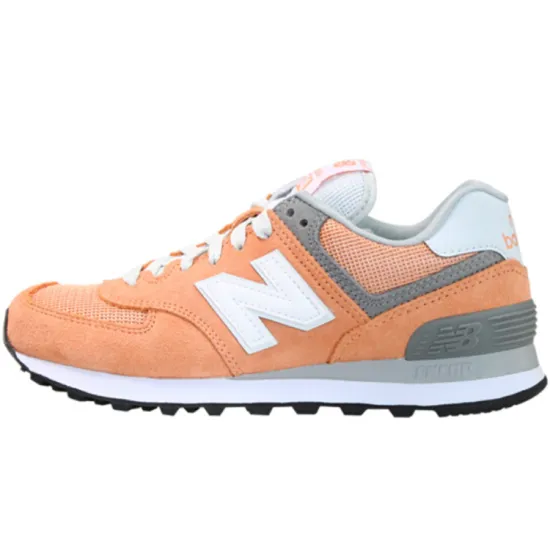 New Balance NB 574 Running Shoes Women's Low-top Peach Pink