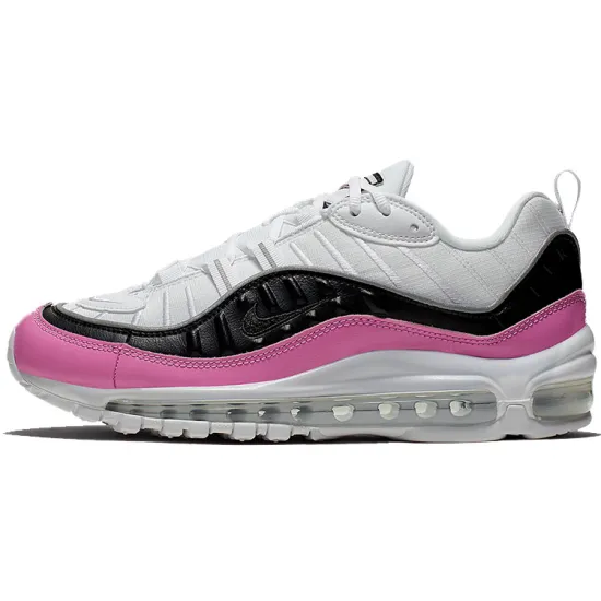 Nike Air Max 98 SE White Black China Rose Women's