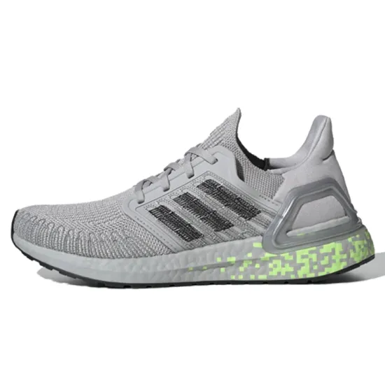 Adidas UltraBoost 20 'Digital Pixel - Grey Signal Green' Women's