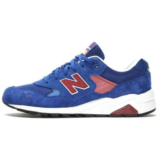 New Balance NB 580 Breathable Coverage Lightweight Low Top Casual Running Shoes Men's Blue D Width