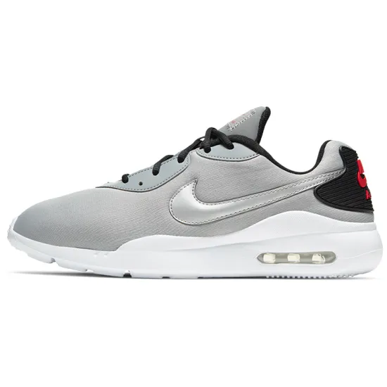 Nike Air Max Oketo Running Shoes Men Low-top Gray/White/Red