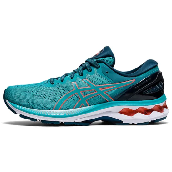 Asics Women's Gel Kayano 27 Wide 'Techno Cyan'