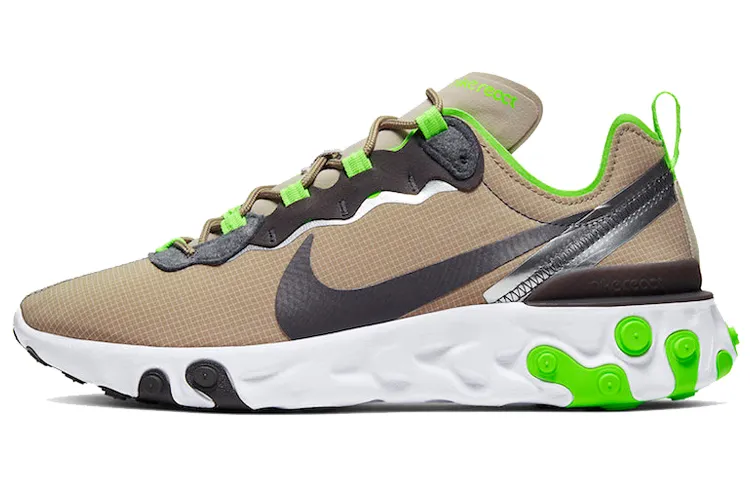 Nike React Element 55 Lime Green
