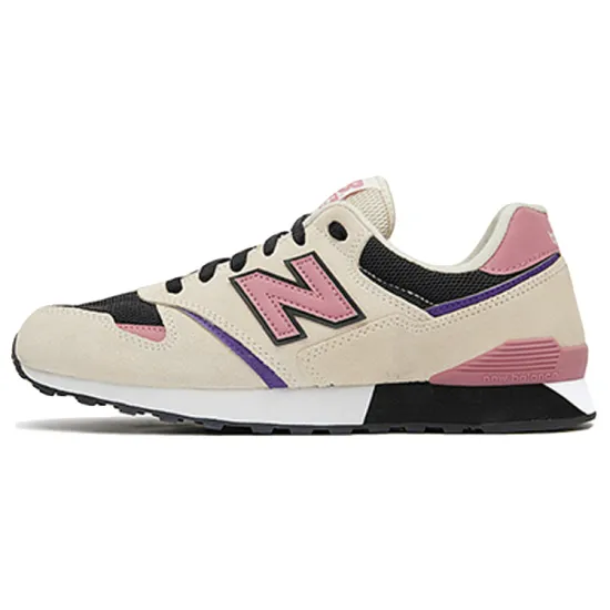 New Balance NB 446 Running Shoes Unisex Low-top Beige/White/Pink