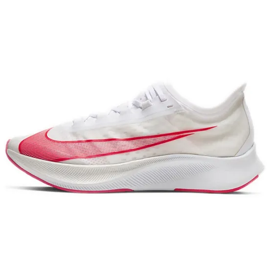 Nike Zoom Fly 3 White Laser Crimson