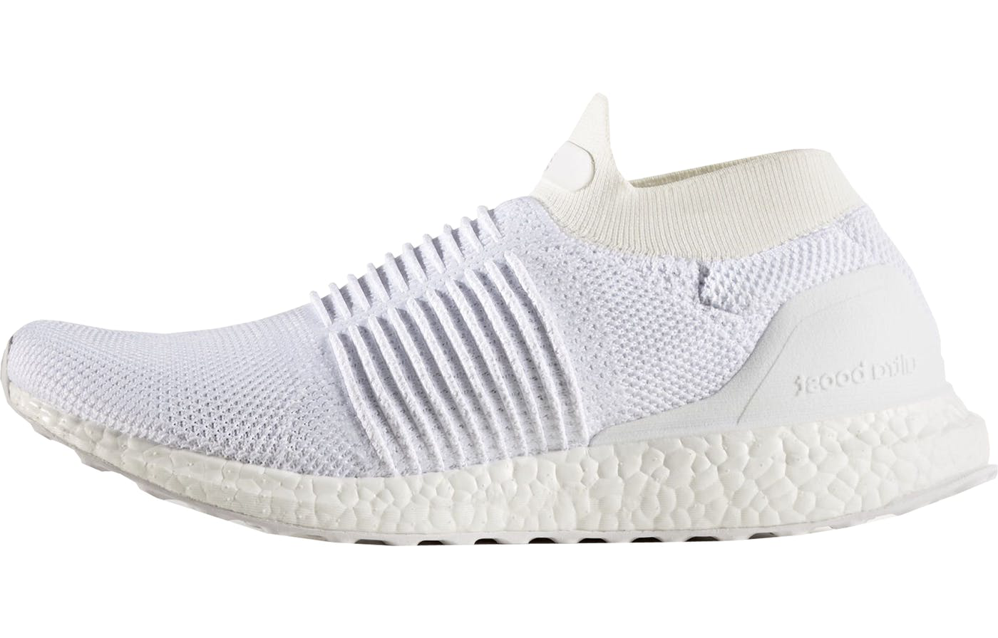 adidas Ultra Boost Laceless Mid Triple White