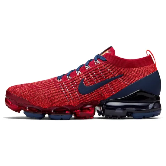 Nike Air VaporMax Flyknit 3 Noble Red Blue Void