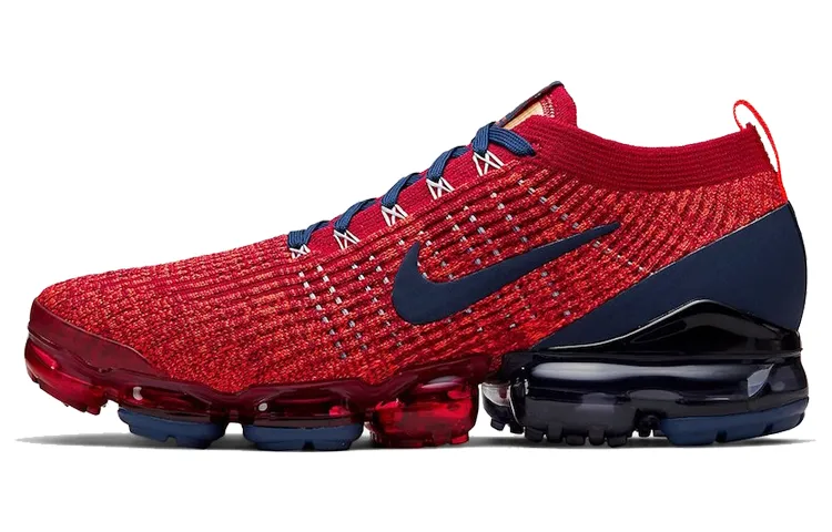 Nike Air VaporMax Flyknit 3 Noble Red Blue Void