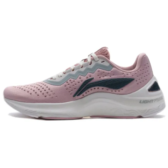 LINING Arashi Running Shoes Women's Low-Top Misty Rose Pink