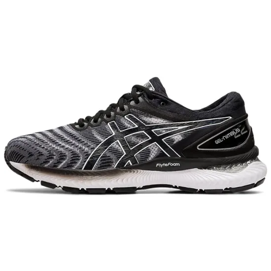 Asics Gel Nimbus 22 Wide 'White Black'